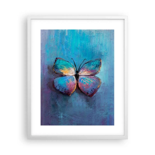 Affiche dans un cadre blanc - Poster - Dans toute sa splendeur - 40x50 cm