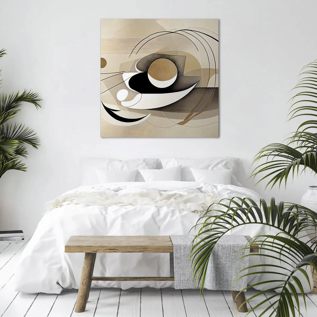 Impression sur toile - Image sur toile - Composition : l'essence des choses - 70x70 cm