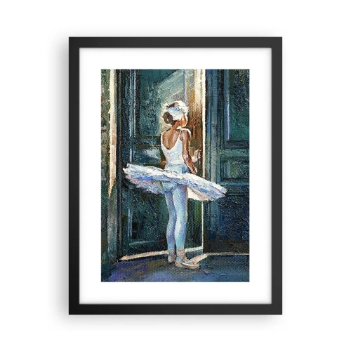 Affiche dans un cadre noir - Poster - Avant le show - 30x40 cm