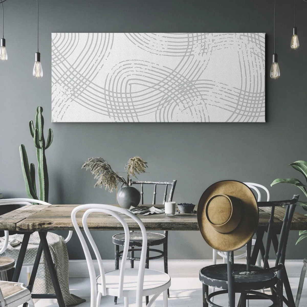 Impression sur toile - Image sur toile - Il n'y a pas de chemin droit - 100x40 cm