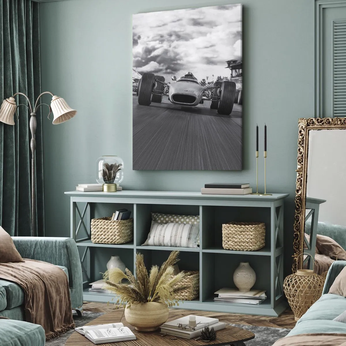 Impression sur toile - Image sur toile - Puissance! - 55x100 cm