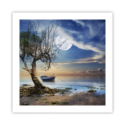 Affiche - Poster - Est-ce la fin ou le début ? - 50x50 cm