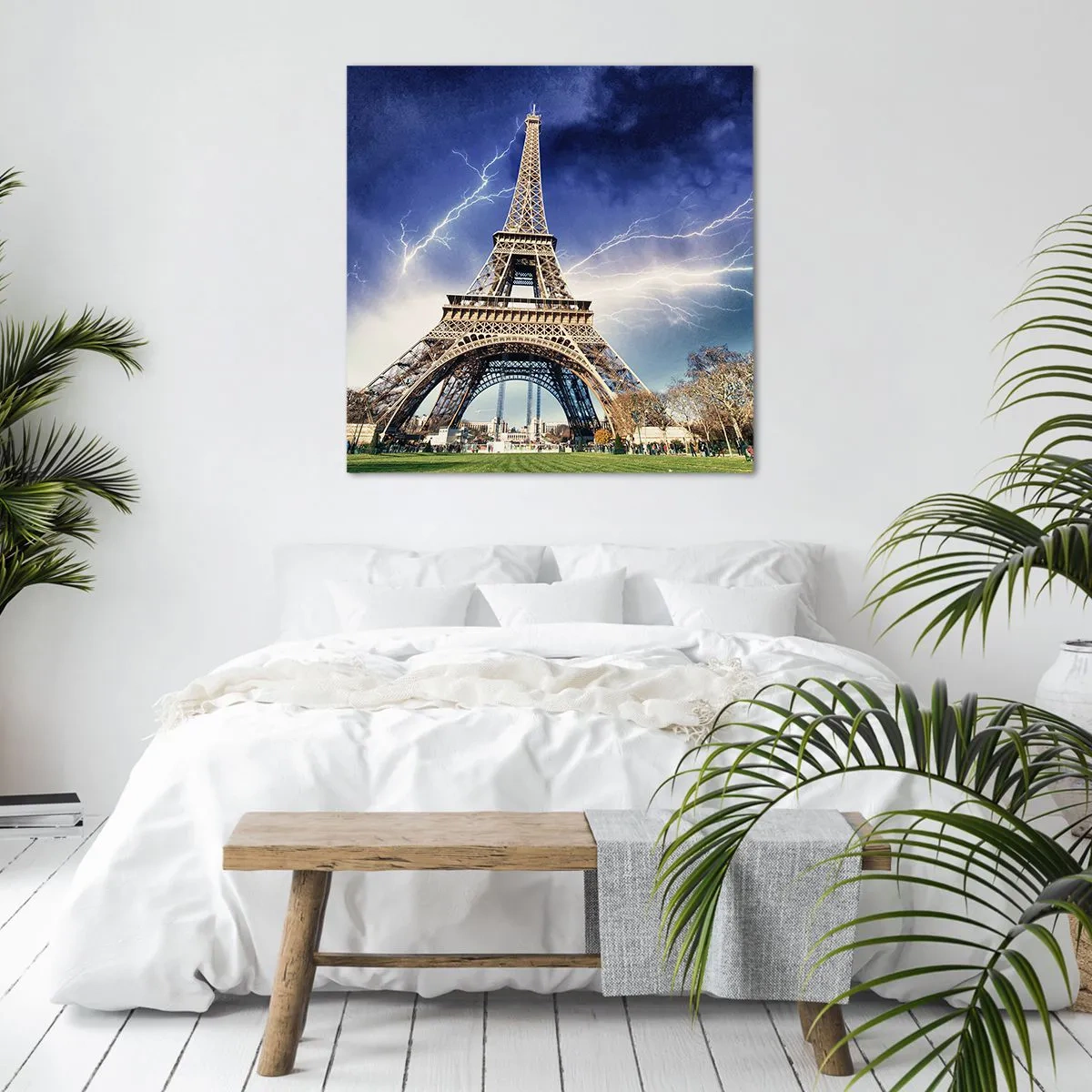 Impression sur toile - Image sur toile - Maître des tempêtes - 70x70 cm