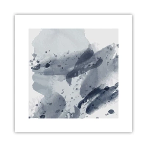 Affiche - Poster - Étude de la nature de l'eau - 30x30 cm