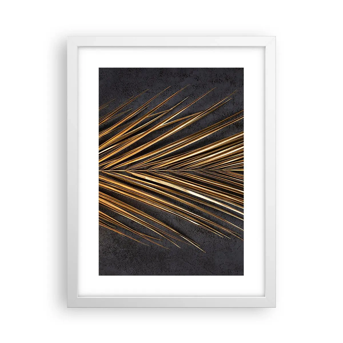 Affiche dans un cadre blanc - Poster - L'or des tropiques - 30x40 cm