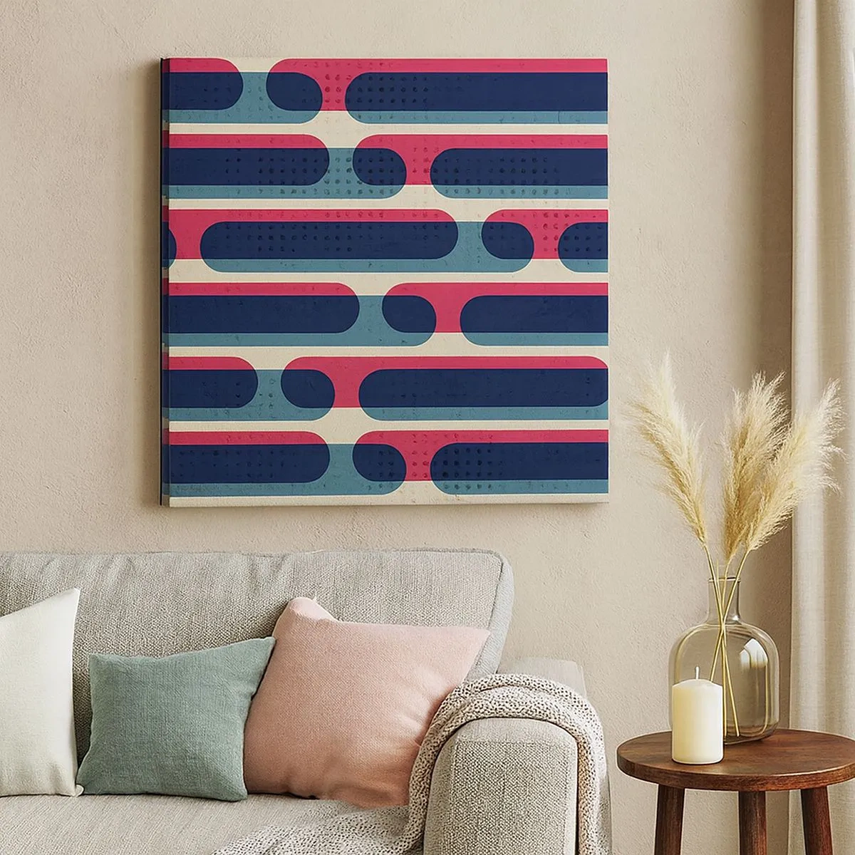 Impression sur toile - Image sur toile - En profondeur et sur l'avant - 30x30 cm