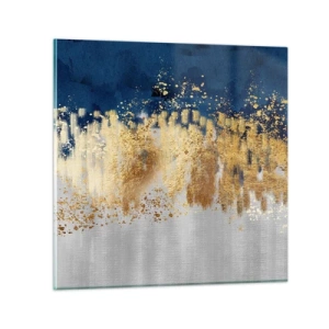 Impression sur verre - Image sur verre - Une composition moderne et pétillante - 60x60 cm