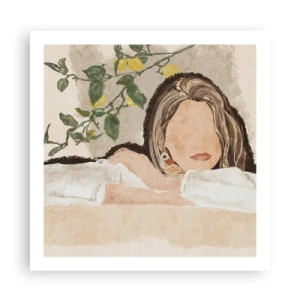 Affiche - Poster - La beauté du sud - 60x60 cm