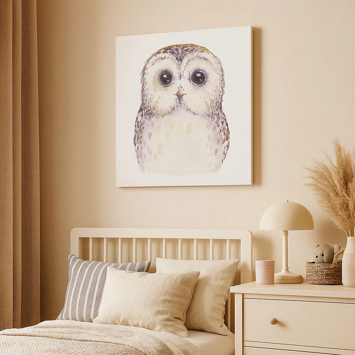 Impression sur toile - Image sur toile - Regarde-moi dans les yeux - 30x30 cm