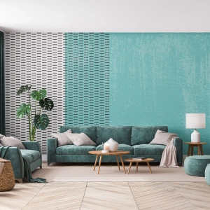 Papier Peint Photo Premium Canvas - Composition équilibrée - Abstraction, Graphique, Morceau - 250x175 cm