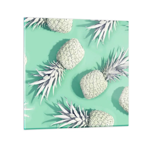 Impression sur verre - Image sur verre - Ils se combinent très bien avec la menthe - 60x60 cm