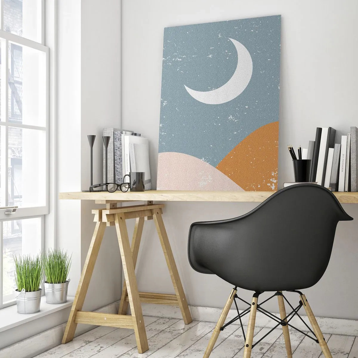 Impression sur verre - Image sur verre - Miracle de nombreuses nuits - 70x100 cm