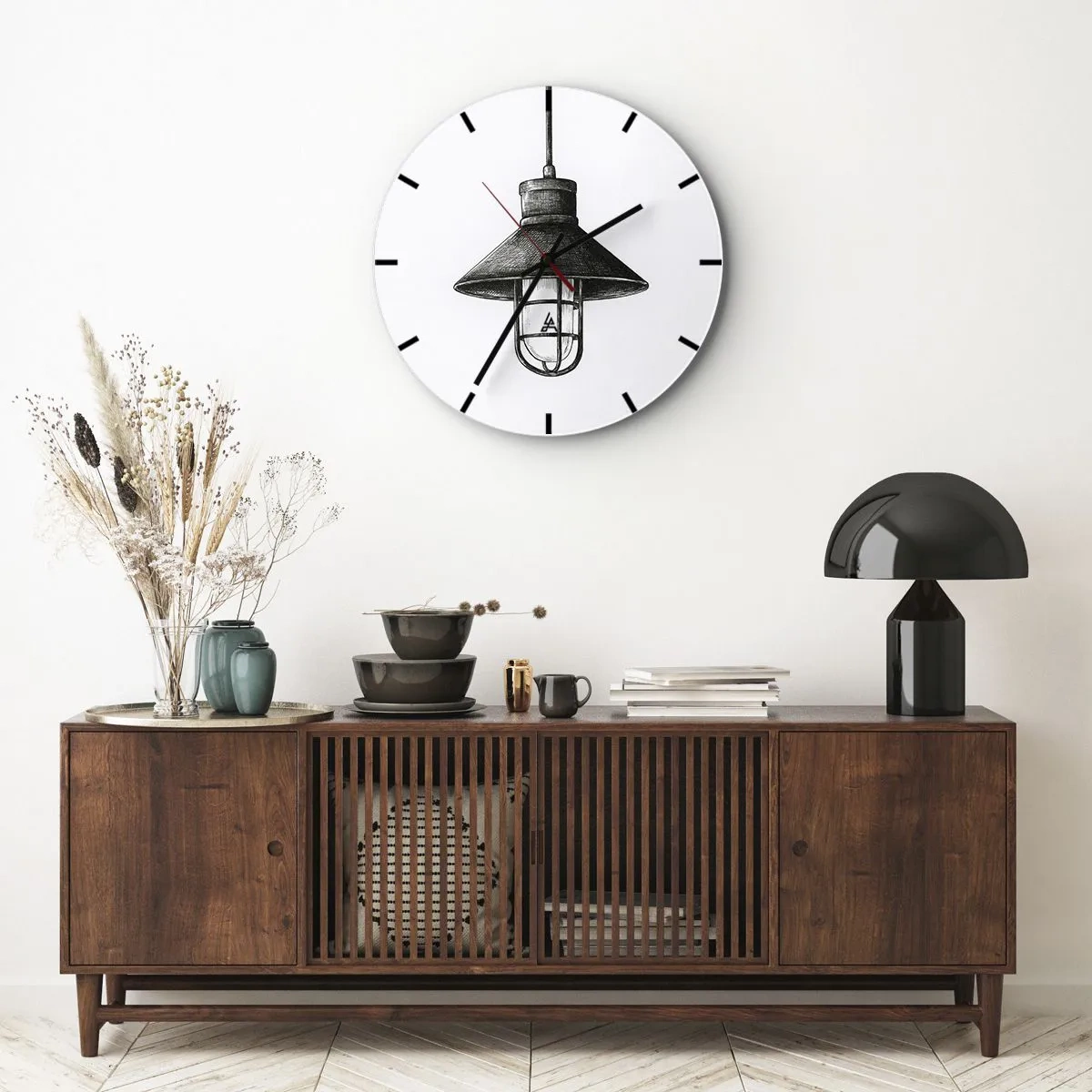 Horloge murale - Pendule murale - Comme il y a des années… - 40x40 cm