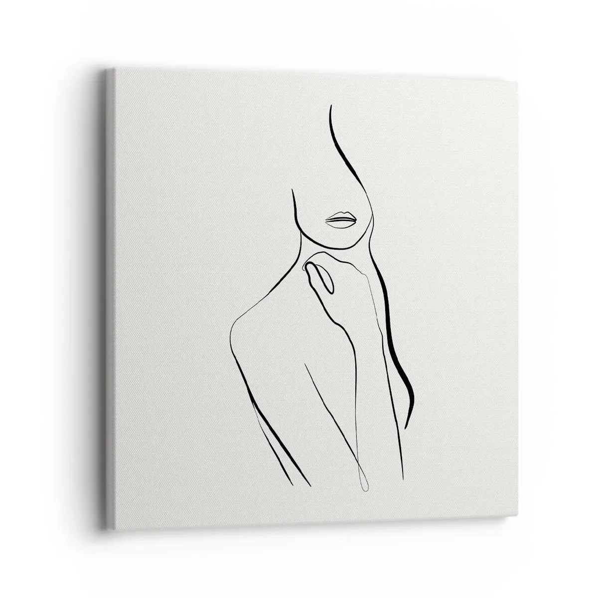 Impression sur toile - Image sur toile - Vague de mélancolie - 30x30 cm