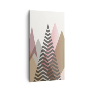 Impression sur toile - Image sur toile - Vue pyramidale - 55x100 cm