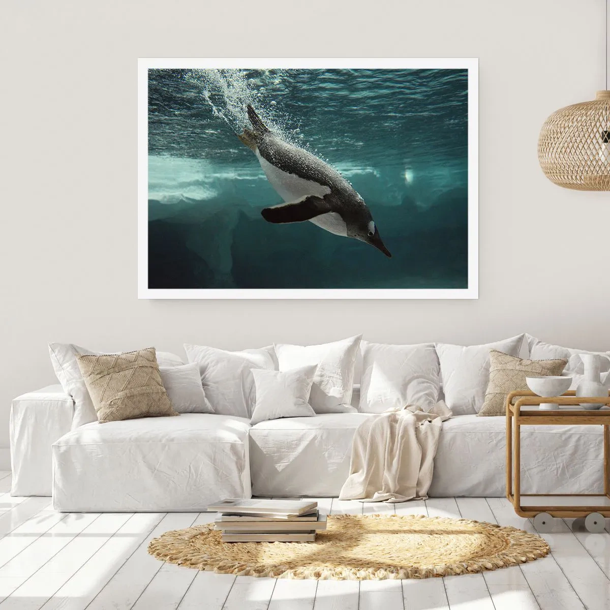 Affiche - Poster - Bienvenue dans mon monde - 40x30 cm