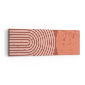 Impression sur toile - Image sur toile - Une relation proche - 90x30 cm