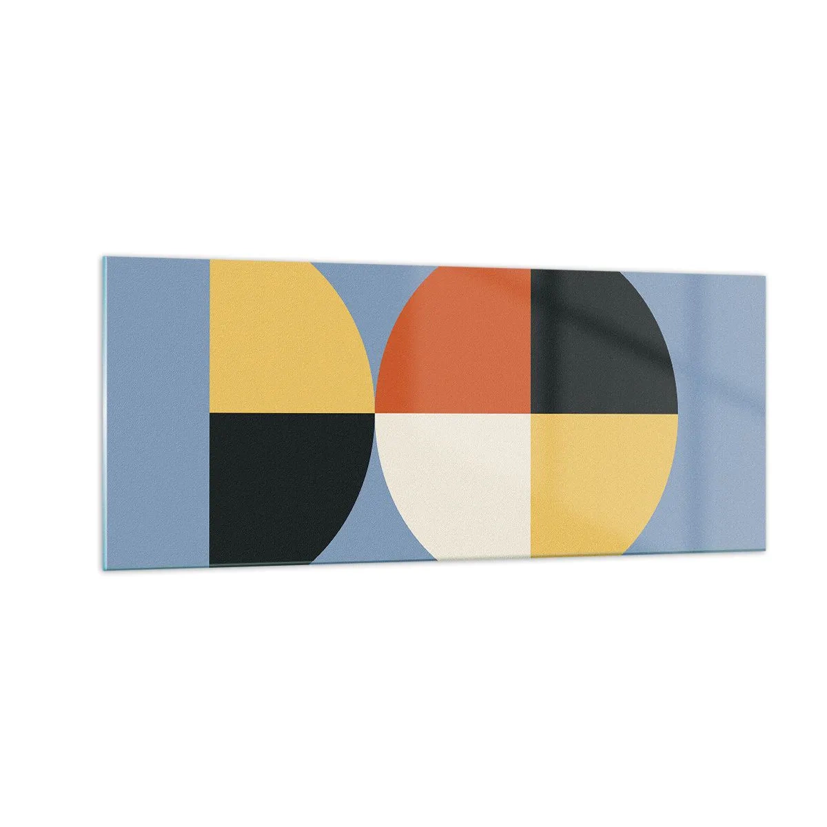 Impression sur verre - Image sur verre - Regarde et compte - 100x40 cm