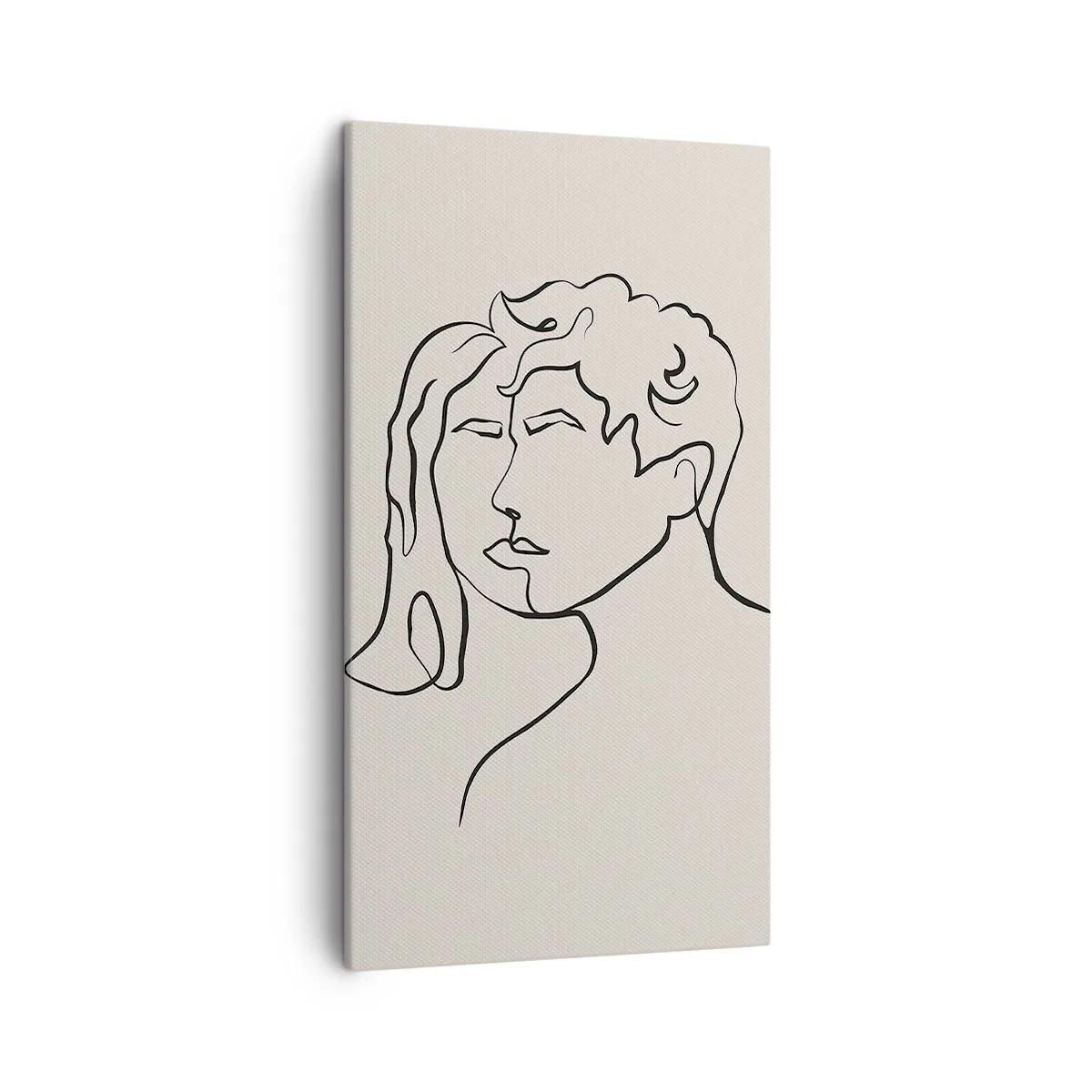 Impression sur toile - Image sur toile - Et l'unité est apparue - 45x80 cm