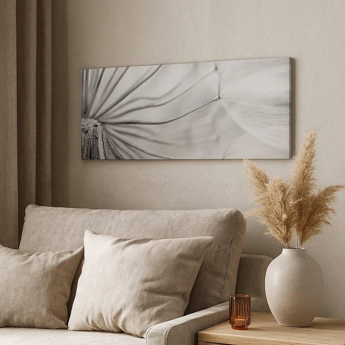 Impression sur toile - Image sur toile - Aigrette avant son envol - 30x30 cm