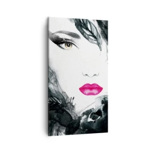 Impression sur toile - Image sur toile - Attention! Femme fatale - 45x80 cm
