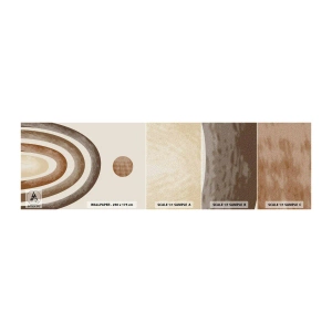 Échantillon De Papier Peint Standard Eco - Dans une galaxie lointaine - Abstraction, Morceau, Conception - 100x30 cm