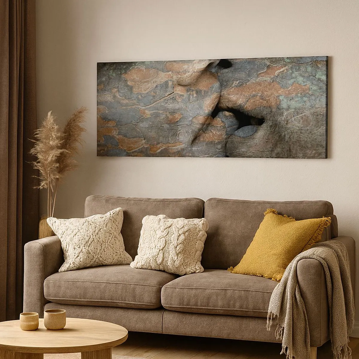 Impression sur toile - Image sur toile - Ensemble pour toujours - 100x40 cm