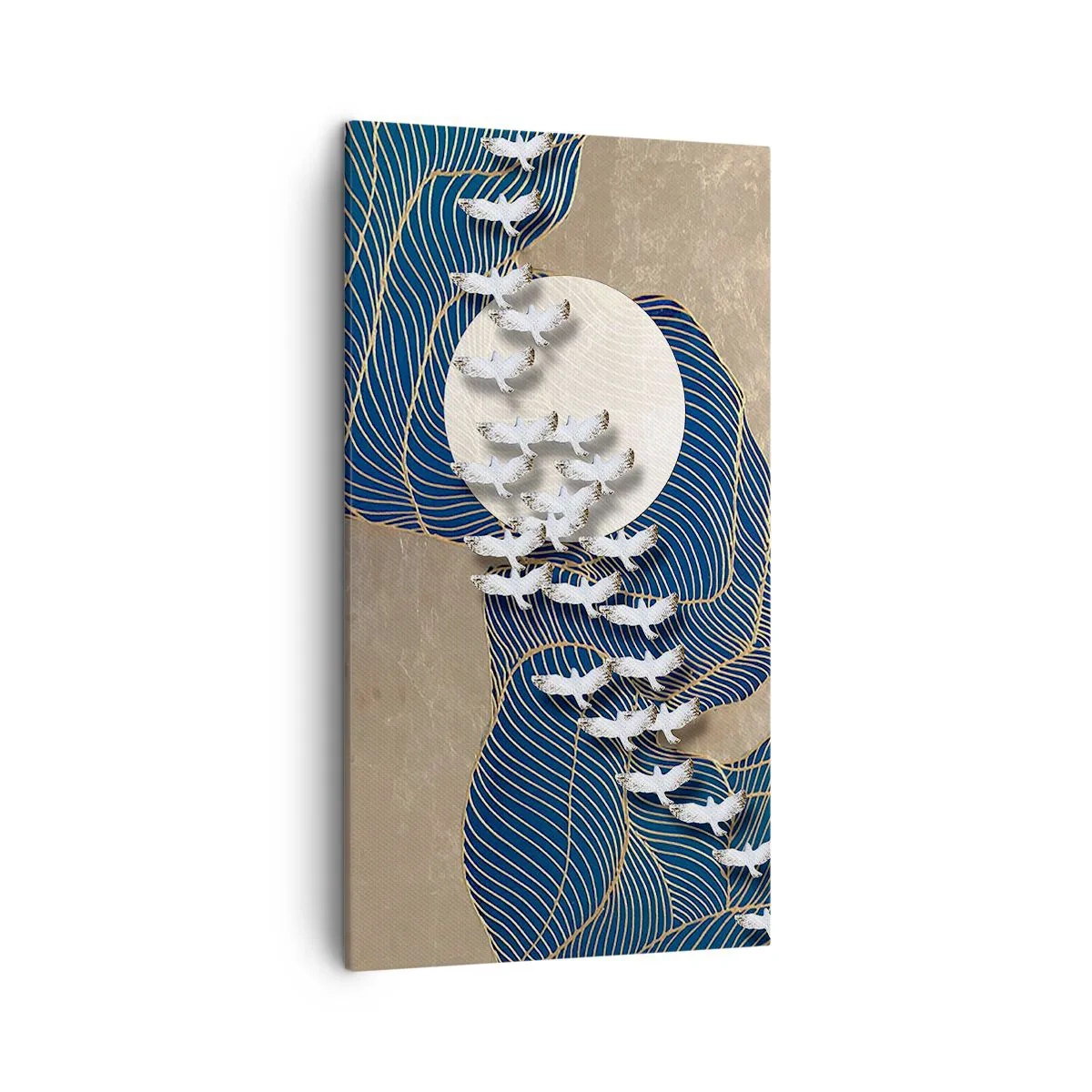 Impression sur toile - Image sur toile - Liberté, errance, communauté - 45x80 cm