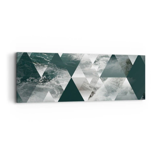 Impression sur toile - Image sur toile - Point de vue de cristal - 90x30 cm