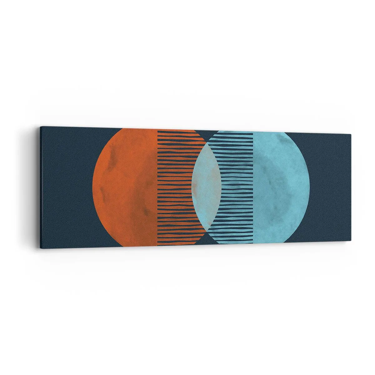 Impression sur toile - Image sur toile - Fantaisie astronomique - 90x30 cm