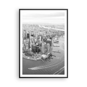 Affiche dans un cadre noir - Poster - Comment ne pas aimer ? - 70x100 cm