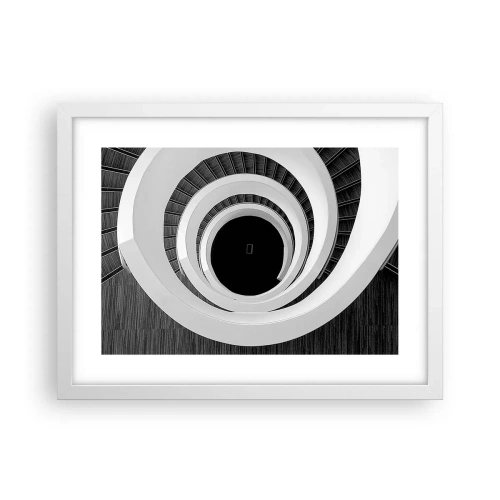 Affiche dans un cadre blanc - Poster - Les choses concrêtes - 40x30 cm