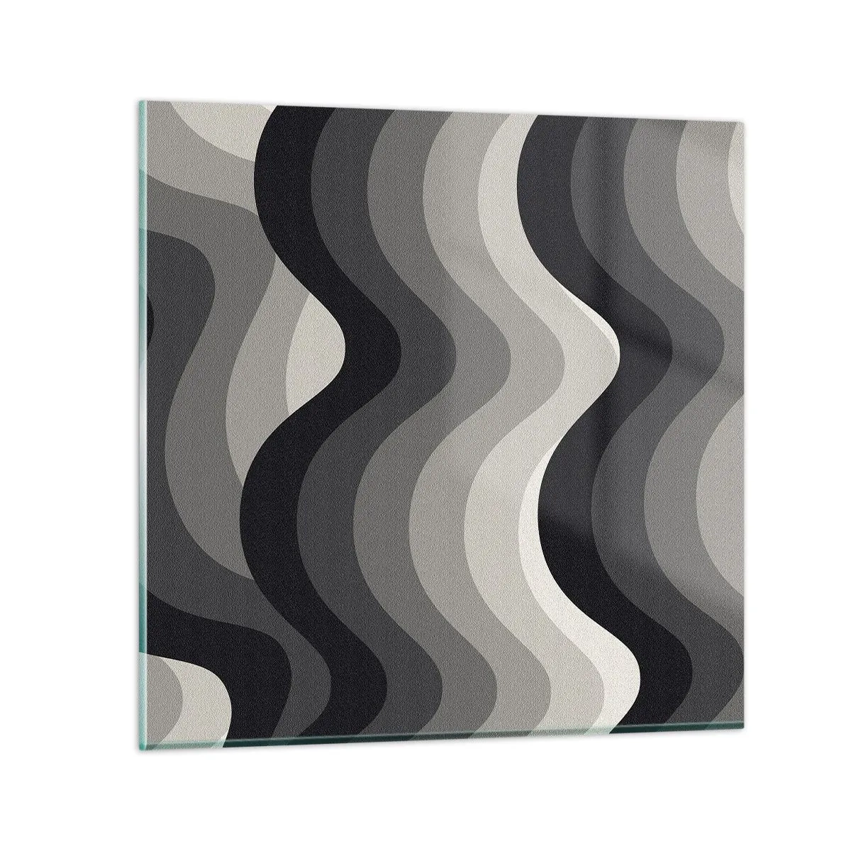 Impression sur verre - Image sur verre - Vague après vague - 60x60 cm