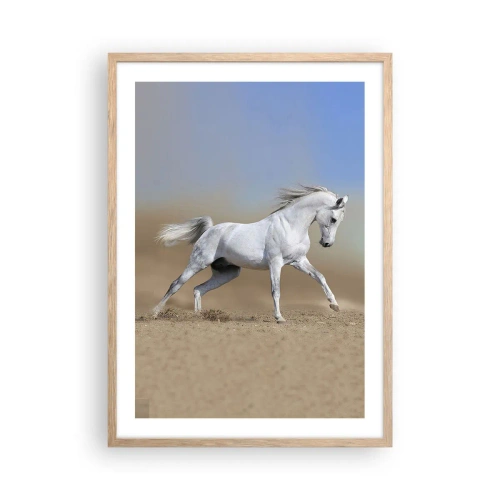 Affiche dans un chêne clair - Poster - Le plus beau conte de fées arabe - 50x70 cm