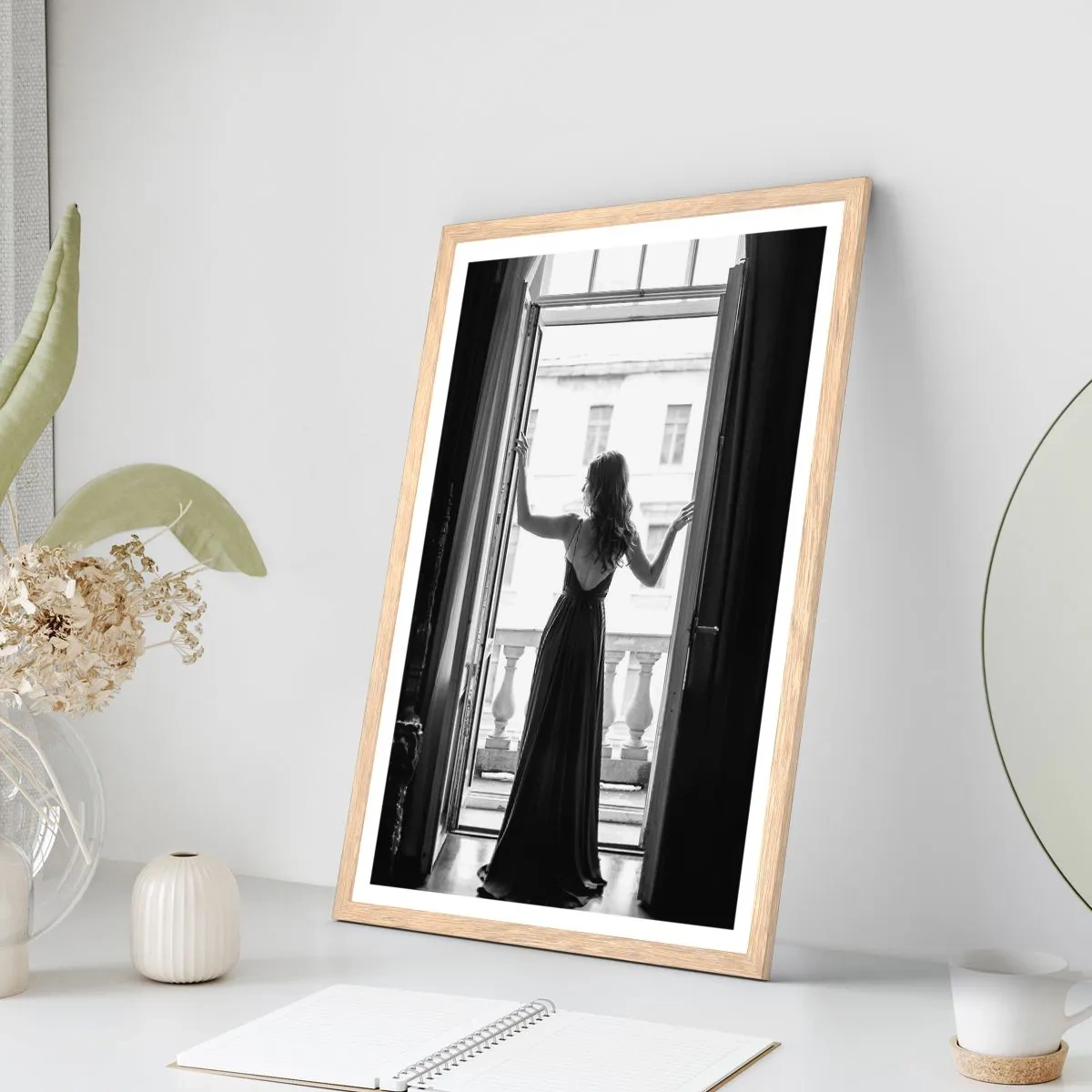 Affiche dans un chêne clair - Poster - Dans plusieurs style - 50x70 cm