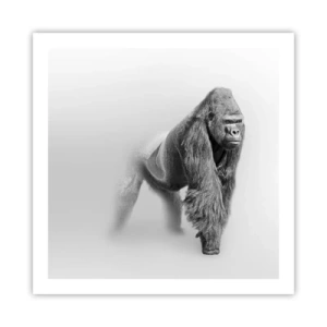 Affiche - Poster - Confiant en sa force - 60x60 cm