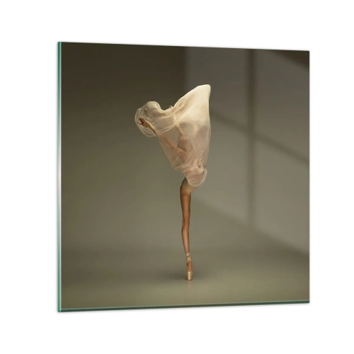 Impression sur verre - Image sur verre - Il va bientôt s'envoler - 70x70 cm