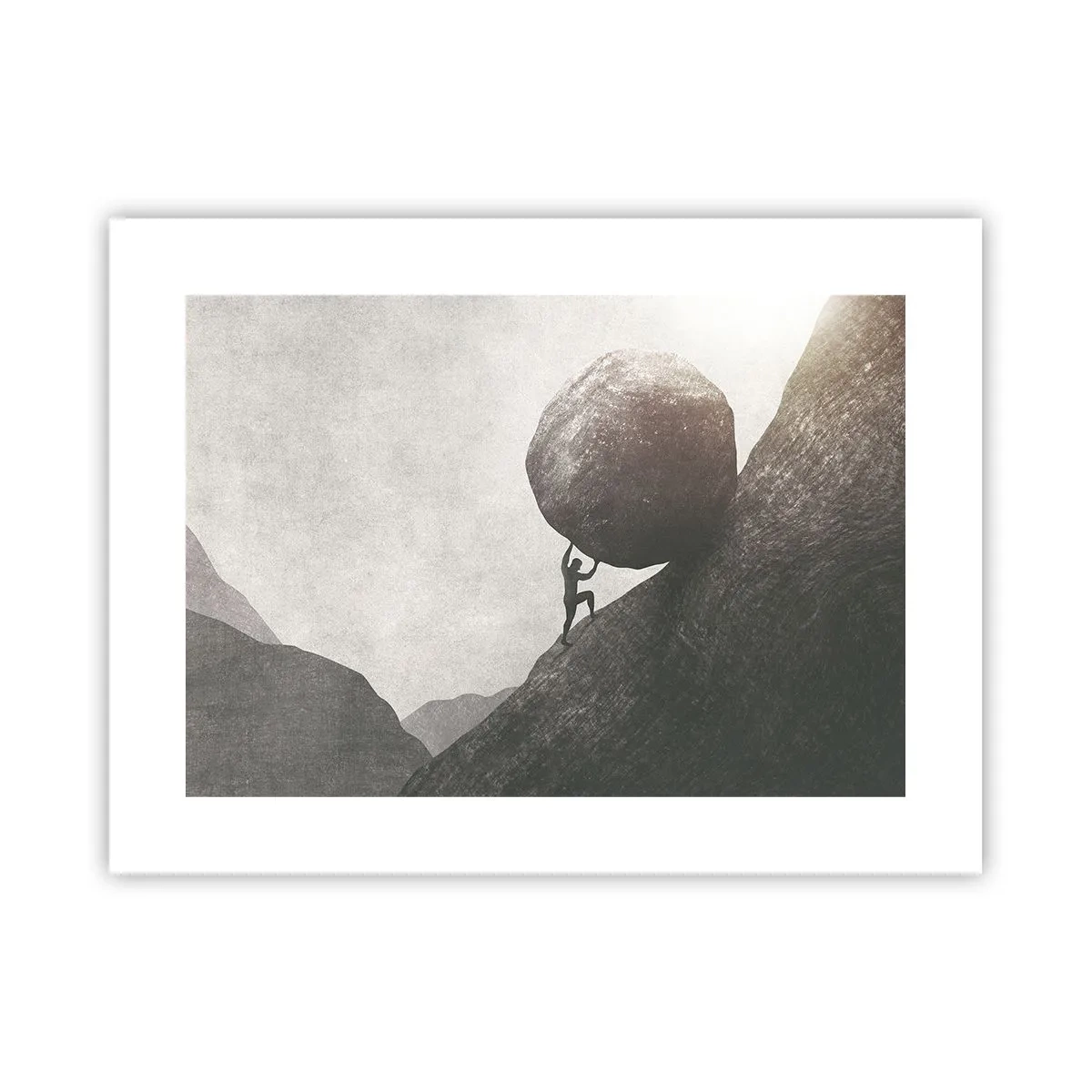 Affiche - Poster - Je crois contre tout espoir - 40x30 cm