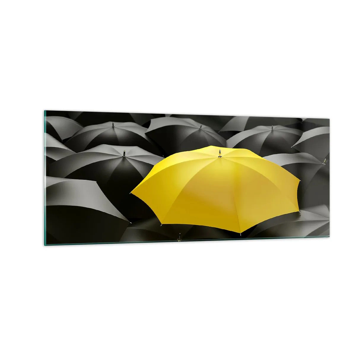 Impression sur verre - Image sur verre - Adieu chagrin - 100x40 cm