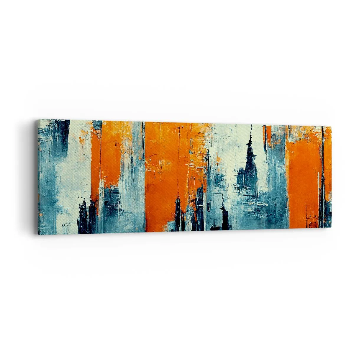 Impression sur toile - Image sur toile - Paysage moderne - 90x30 cm