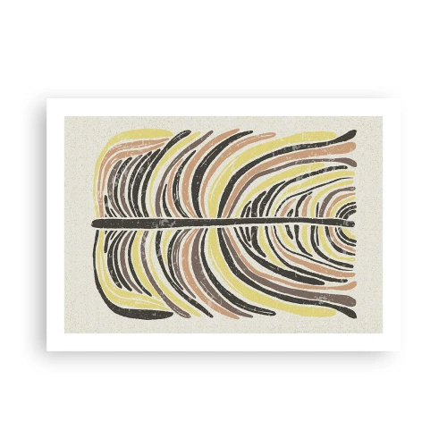 Affiche - Poster - Abstraction pleine de vie - 70x50 cm