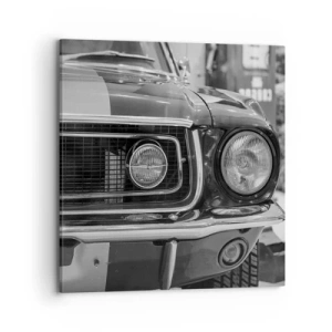 Impression sur toile - Image sur toile - Conduire dur - 70x70 cm