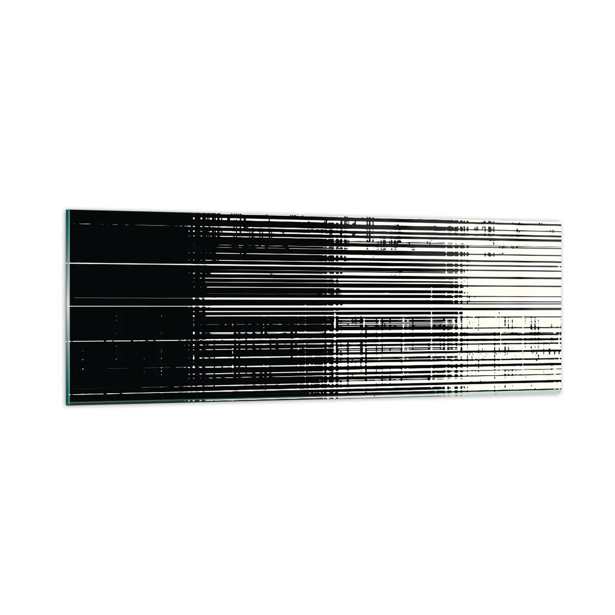 Impression sur verre - Image sur verre - Ondes et vibrations - 90x30 cm