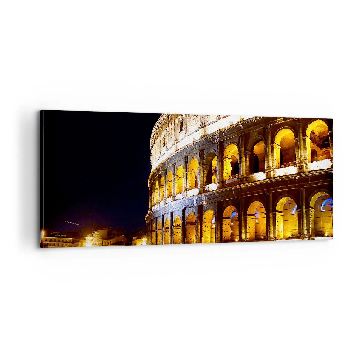 Impression sur toile - Image sur toile - Il est temps de commencer les Jeux - 100x40 cm