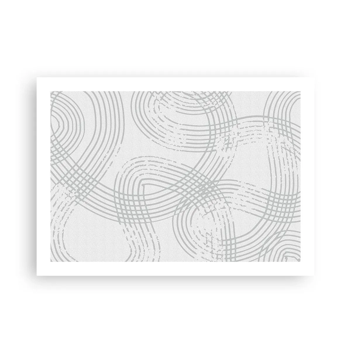 Affiche - Poster - Il n'y a pas de chemin droit - 70x50 cm