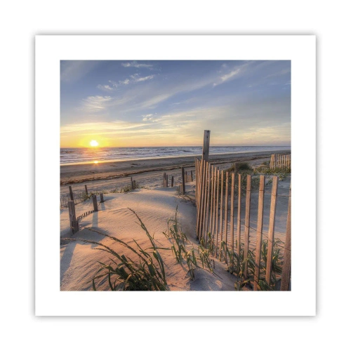 Affiche - Poster - Ombre et brillance du vent - 40x40 cm