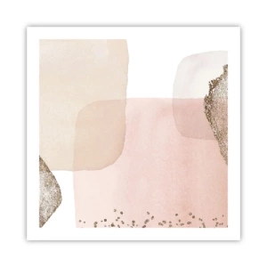 Affiche - Poster - Regard à travers la couleur - 60x60 cm