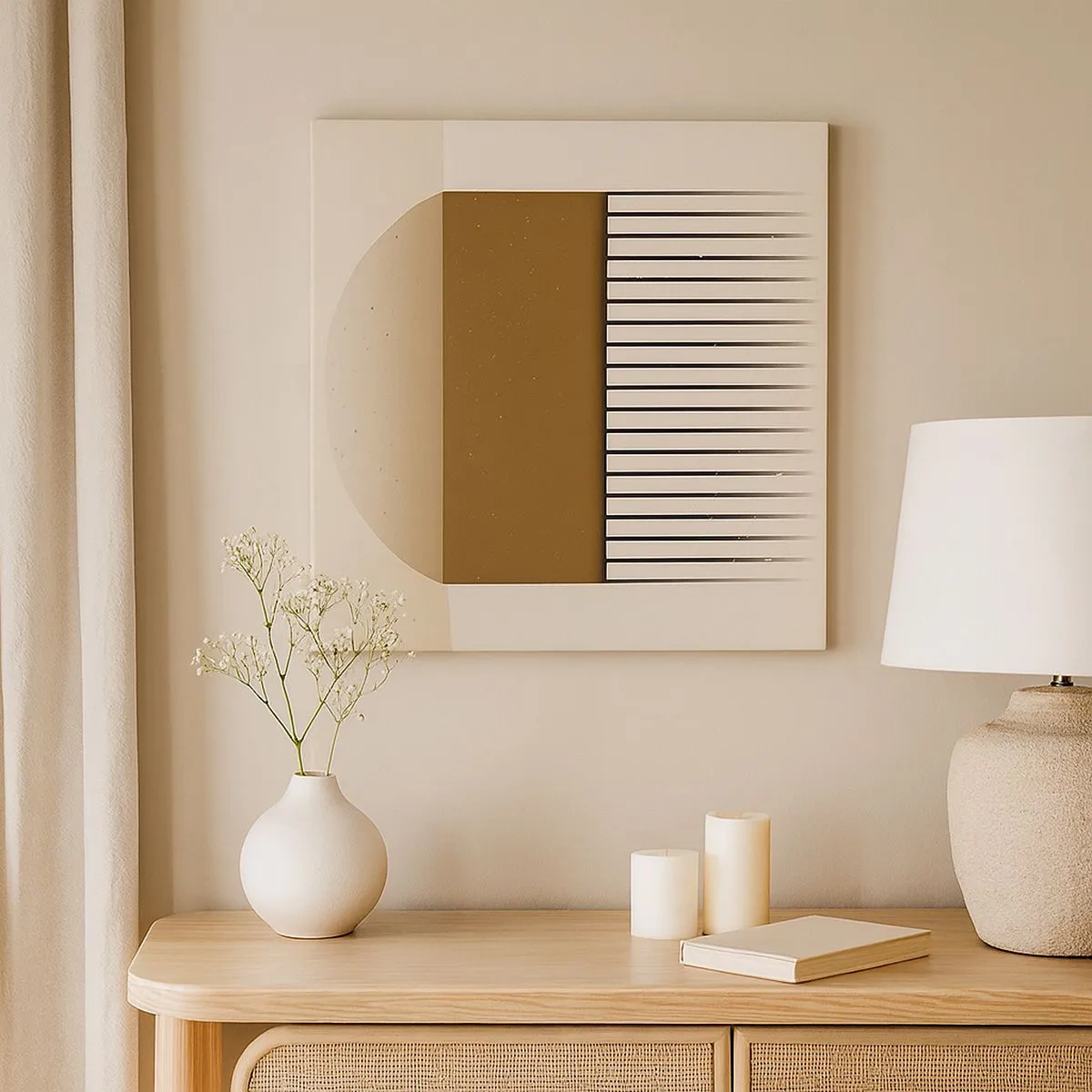 Impression sur toile - Image sur toile - Différents états - 30x30 cm