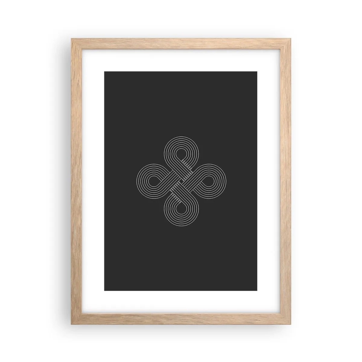 Affiche dans un chêne clair - Poster - Dans l'âme celtique - 30x40 cm