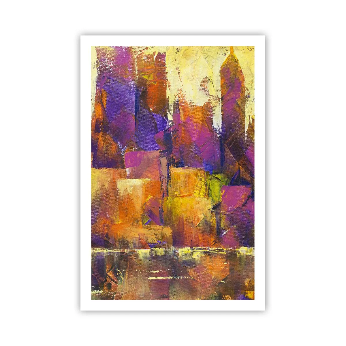 Affiche - Poster - Composition métropolitaine - 61x91 cm